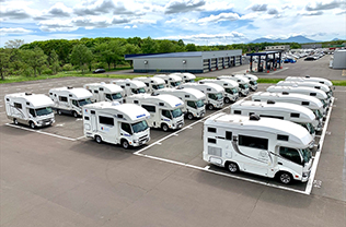擁有超過60台最新型車輛,全北海道最大規模