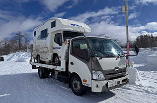 事故或故障時,提供替代車輛配送服務